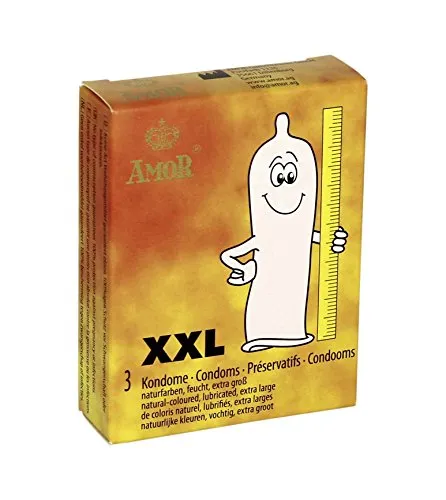 Amor Kondome, Größe XXL, 3-teilig