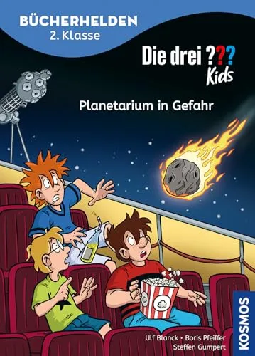 Die drei ??? Kids, Bücherhelden 2. Klasse, Planetarium in Gefahr: Gut lesen können - Kinderbuch für Erstleser ab 7 Jahren - Spannende Detektivgeschichten mit Justus, Peter und Bob