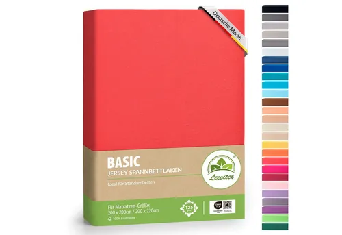 Bettlaken Rot von Leevitex