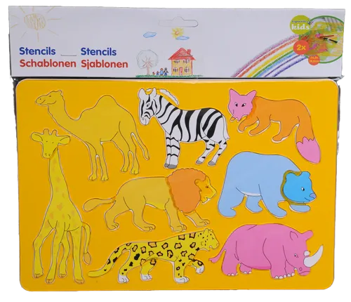 Schablonen zum Malen und Kreativ sein