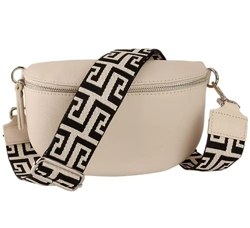 Bauchtaschen Beige von MIRROSI