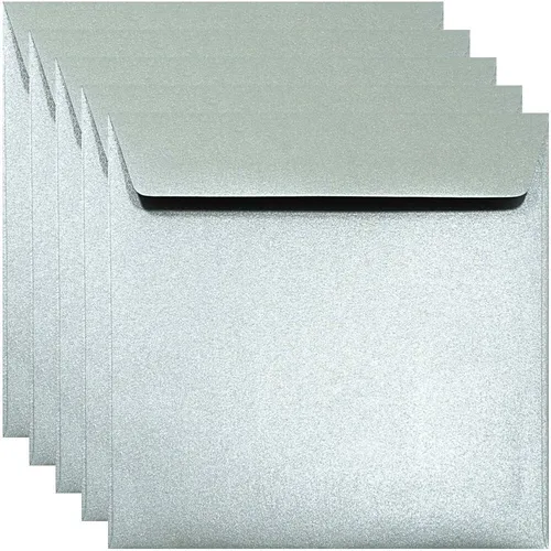 Umschlag K4 15,6 NK Majestic Moonlight Silber 120g - 25 Stück