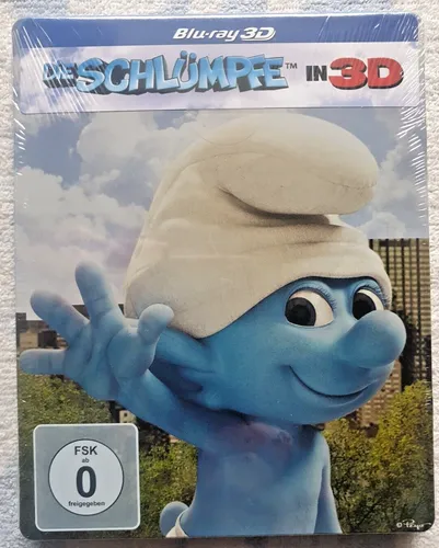 Die Schlümpfe 3D - Steelbook (Blu-ray 3D) NEU OVP