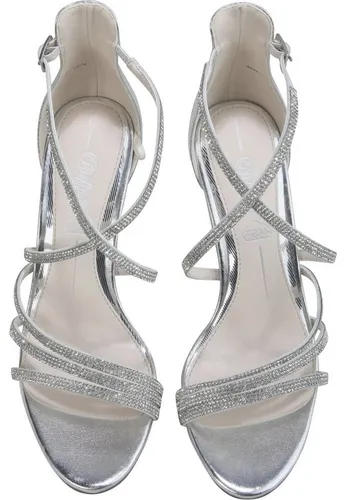 Buffalo Damen Makai 2 Sandale, Silver, 39 EU - Wanderschuhe; vegan und perfekt sitzend für komfortable Abenteuer in der Natur