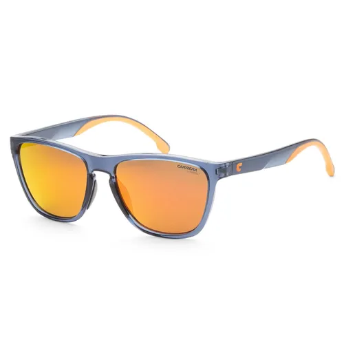 Carrera Unisex 8058/s Sportbrille, PJP/UW Blue, 56mm - Sportbrille von Carrera mit UV-Schutz und modernem Design, ideal für aktive Outdoor-Aktivitäten.