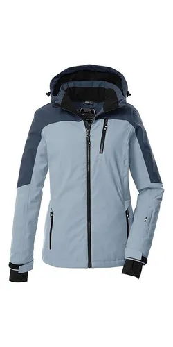 Killtec Ski- und Snowboardjacke Blau - Größe 46 - Wintersport-Bekleidung, wasserdicht und atmungsaktiv mit verstellbarer Kapuze für optimalen Schutz bei jedem Wetter.