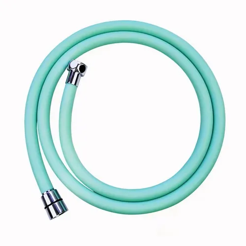 Bunter Silikon-Duschschlauch, Verdrehschutz, BPA-frei, Knickschutz, blau