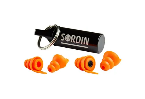Sordin Gehörschutzstöpsel Smart Ear Impulse - orange - Gehörschutz mit innovativer Impuls-Technologie, ideal für Schutz und Kommunikation in lauten Umgebungen.