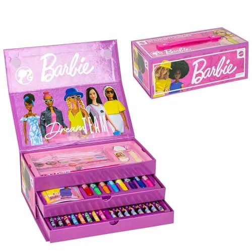 Barbie-inspiriertes Schreibwaren-Set Rosa von CERDÁ LIFE'S LITTLE MOMENTS