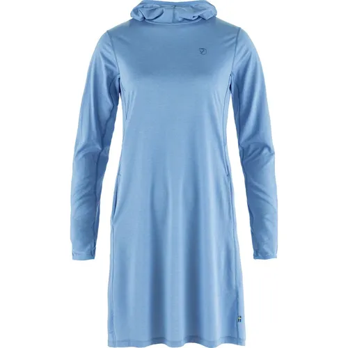 Fjällräven Women's Abisko Sun-Hoodie Dress in blau von Fjällräven
