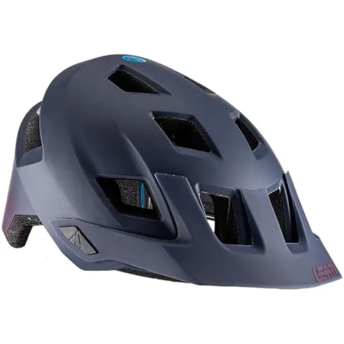 Leatt Casque MTB Allmtn 1.0-Dusk-M 55-59cm - Fahrradhelm mit 360°-Turbine Technologie zur Reduzierung von Hirnschäden und maximierter Belüftung für hohen Komfort beim All Mountain Fahren.