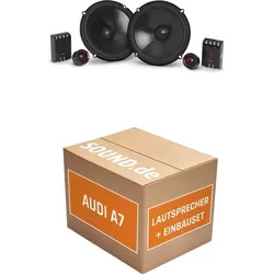 JBL Stage3 607CF Einbaupaket für Audi A6 Limousine (2011-2018)
