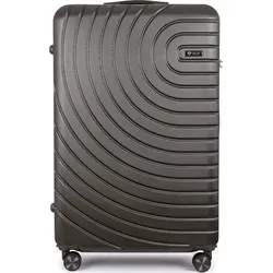 Solier Hartschalen Reisegepäck Koffer 56L Dunkelgrau mit 4 Rollen