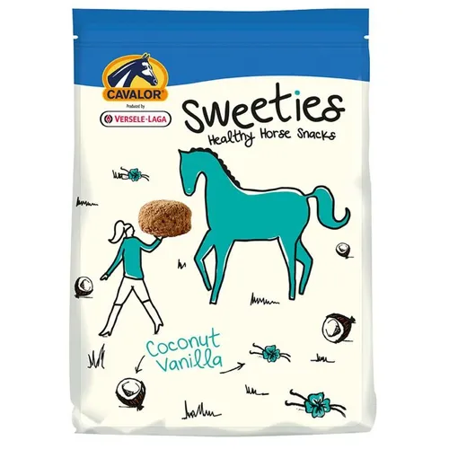 Pferdeleckerli CAVALOR Sweeties 0,75kg, mit Kokosnuss-Vanillegeschmack