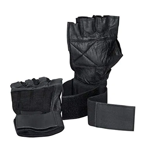 Handschuhe Top Profi mit Bandagen Handgelenkbandagen Training Trainingshandschuhe Paar, M