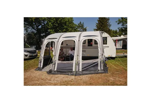 REIMO Vorzelt Caravanvorzelt Marina Air 3,90m für Wohnwagen und Wohnmobil