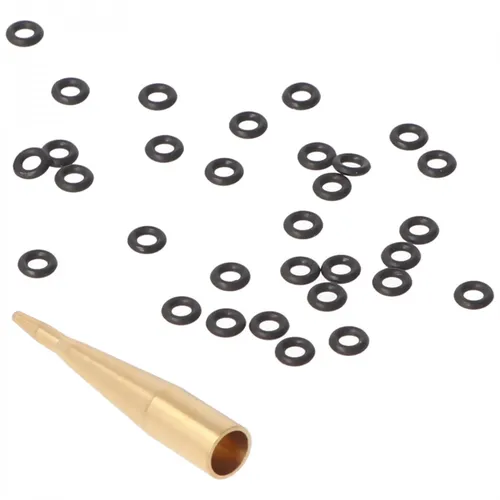 Schaftgummiringe, 30 Stück mit Applikator, ca. 0,4cm