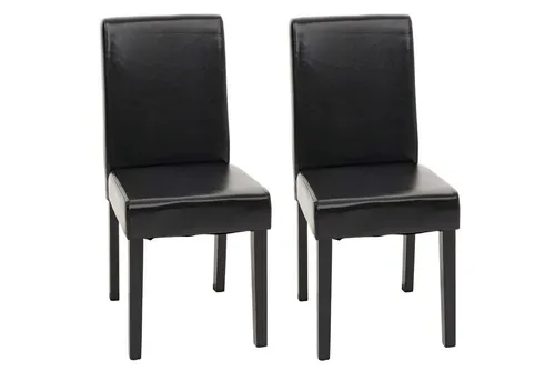 PROREGAL® Esszimmerstuhl Esszimmerstuhl klassisch und zeitlos HxBxT 90x43x56cm Material, Farbe (2 St), Mit hochwertigem Bezug, erhältlich in vielen Ausführungen