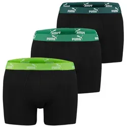 PUMA 3er Pack Elements Boxer Boxershorts Herren - Herrenunterwäsche im praktischen 3-er Pack, aus elastischer Baumwollmischung für hohen Tragekomfort und perfekte Passform, ideal für jeden Anlass.