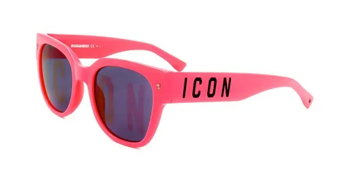 Dsquared2 ICON 0005/S PINK 53/21/145 Damen Sonnenbrillen - Stylische Damen-Sonnenbrillen in zartem Rosa, ideal für sonnige Tage. Setzen Sie ein modisches Statement mit diesen hochwertigen Accessoires.