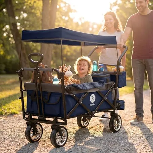 Hand- & Bollerwagen Blau von Miweba