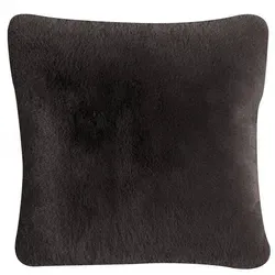 Produktbild Zierkissen, Dunkelgrau, Textil, Füllung: Polyester, 45x45 cm, Wohntextilien, Kissen, Dekokissen