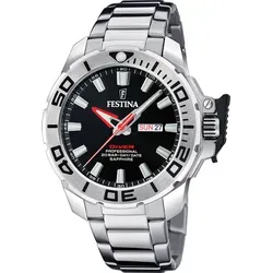 Festina F20665/4 Analog Herren Uhr - Elegante Armbanduhr für Herren mit 11 mm Gehäusehöhe und praktischem Kalender, ideal für den täglichen Gebrauch.