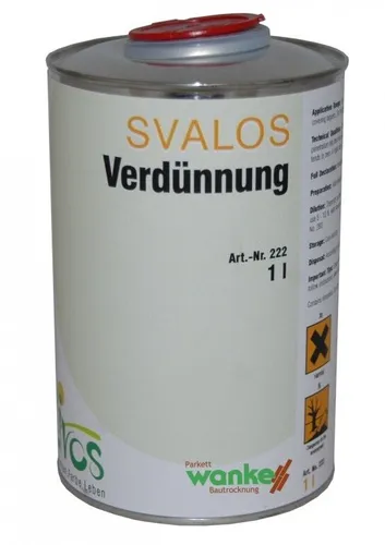 Livos Svalos Verdünnung 222 1 L für Naturöl Reinigung Arbeitsgeräte