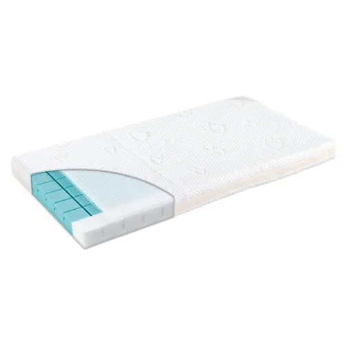 Träumeland Kinderbettmatratze Frühlingsluft 60x120x8 cm - Matratze für Babys, atmungsaktiv und schadstoffgeprüft für einen gesunden Schlaf Ihres Kindes.