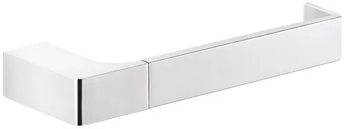 Gedy PIREN Toilettenpapierhalter - Chrom - Stylischer Wandmontage Toilettenpapierhalter aus hochwertigem Chrom, ideal für ein modernes Bad.