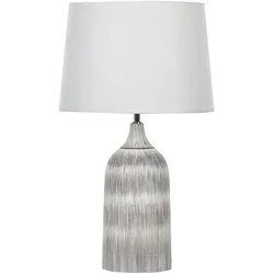 BELIANI Tischlampe Grau 66 cm