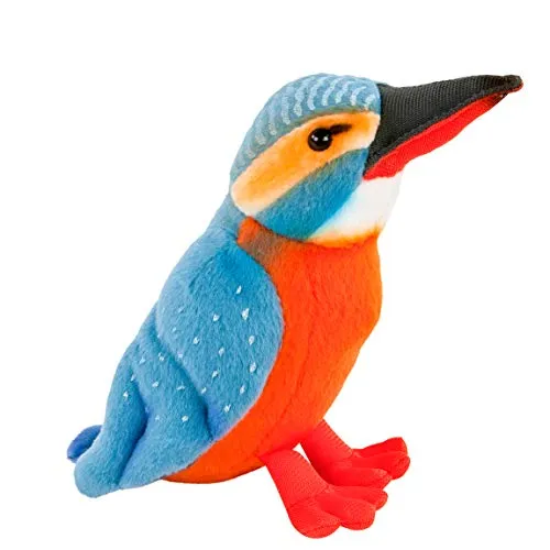 Teddys Rothenburg Kuscheltier Eisvogel blau orange 16 cm Kuscheltier Uni-Toys