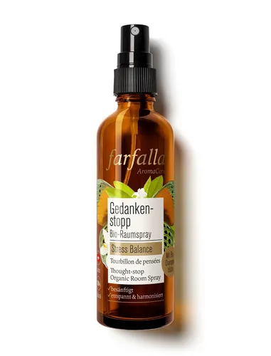 Farfalla Bio Raumspray Gedankenstopp Stress Balance 75ml von Farfalla