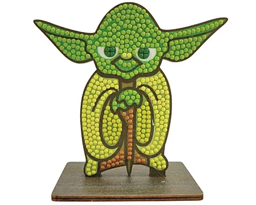 Diamant-Mosaik 2D Yoda