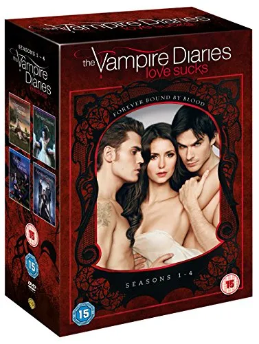 The Vampire Diaries - Season 1-4 [20 DVDs] (UK-Import)