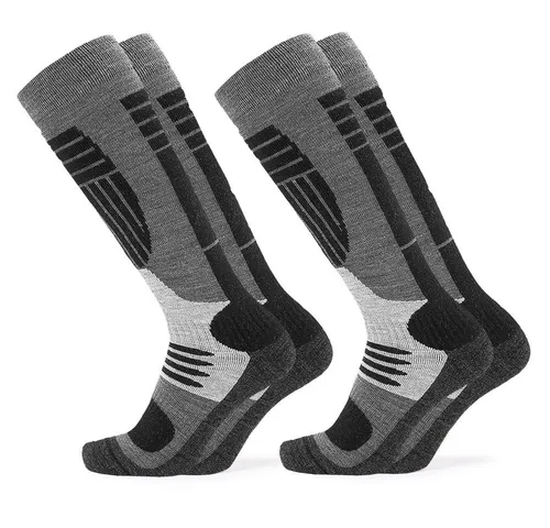 OCCULTO Skisocken Herren Skisocken 2er Pack (Modell: Felix) (2-Paar)