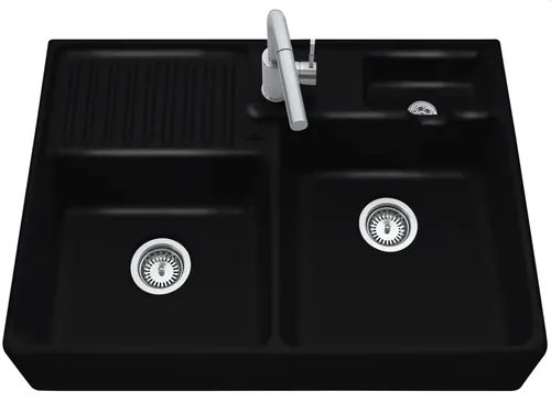 Villeroy & Boch Spülstein Doppelbecken Chromit von Villeroy & Boch