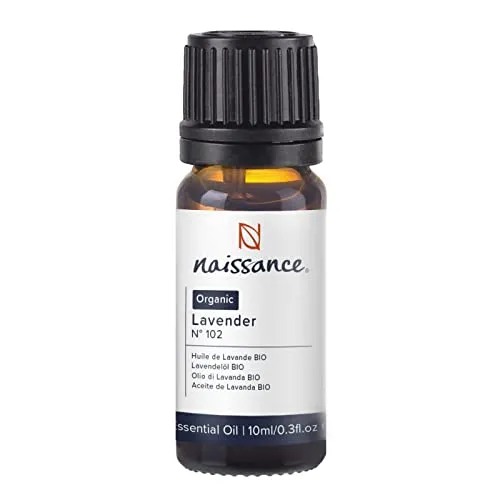 Naissance Lavendelöl BIO (Nr. 102) - 10ml - 100% Naturreines Lavendel Ätherisches Öl für Naturkosmetik, Aromatherapie, Duftlampe - Duftöl für Aroma Diffuser