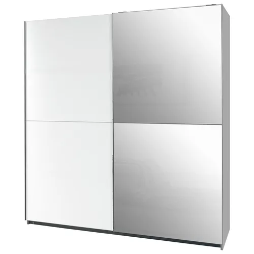 Schwebetürenschrank Alpinweiß in weiß von Roller