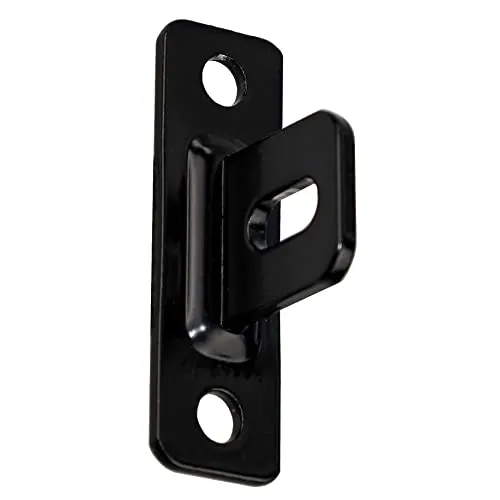 Zaunhalter Zaunbefestigung Zaun Halterung Montagehalter Anschraubplatte Verzinkt Schwarz