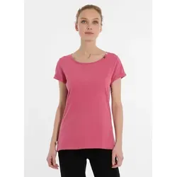 Ragwear T-Shirt FLLORAH GOTS mit süßen Zierknöpfen am Ausschnitt