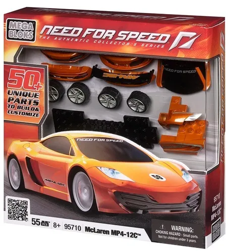 MEGA BLOKS - NEED FOR SPEED Build & Customize - McLaren MP4-12C (68 Teile)