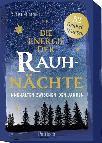 Die Energie der Rauhnächte: Orakelkarten. Innehalten zwischen den Jahren | 52 Orakelkarten mit überlieferten und neuen Rauhnächte-Ritualen