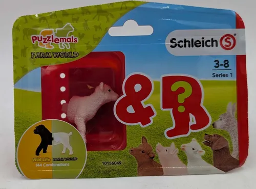 Schleich WILD LIFE PUZZLEMALS SERIE 1