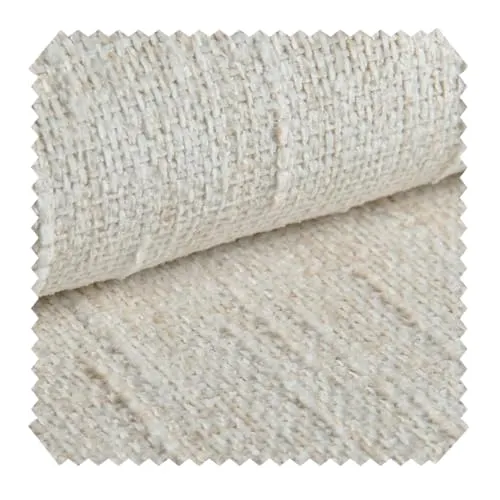 novely® MISCHLY Luxuriöser Chenille Polsterstoff 430g/m² | Strapazierfähiger Melange Möbelstoff | Pflegeleichte Meterware | 1lfm Farbe: 15 Beige