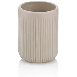 Becher Adele Keramik silbergrau 10,0cm 7,5cmØ