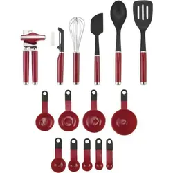 KitchenAid KOX447BXER 15 tlg. Küchenhelfer-Set in rot von KitchenAid