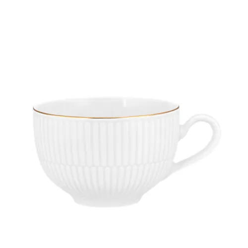 Seltmann Weiden Amina Weiß Goldrand Milchkaffeeobertasse 0,35 L Amina Weiß Goldrand 001.776077