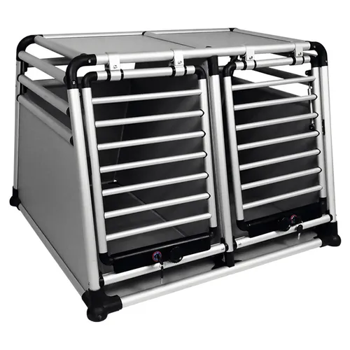 Produktbild Nobby Aluminium Carbox Hundebox doppelt Round Corner