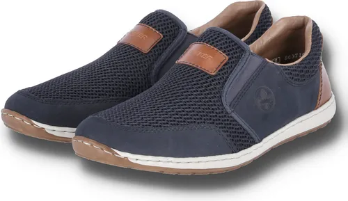 Rieker Herren Halbschuhe 08869 in blau von Rieker